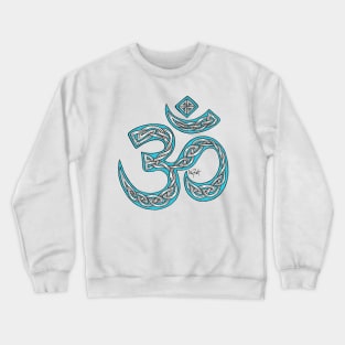 Celtic Knotwork Sacred OM Symbol Crewneck Sweatshirt